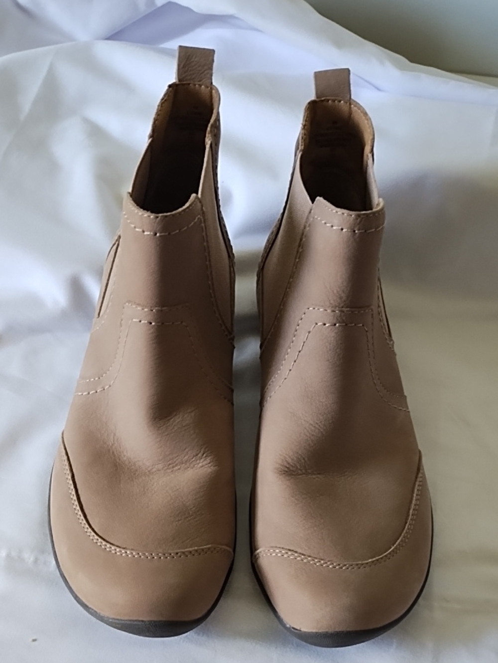 Women’s Chelsea Ankle Boots in Taupe - Picture 2 of 9